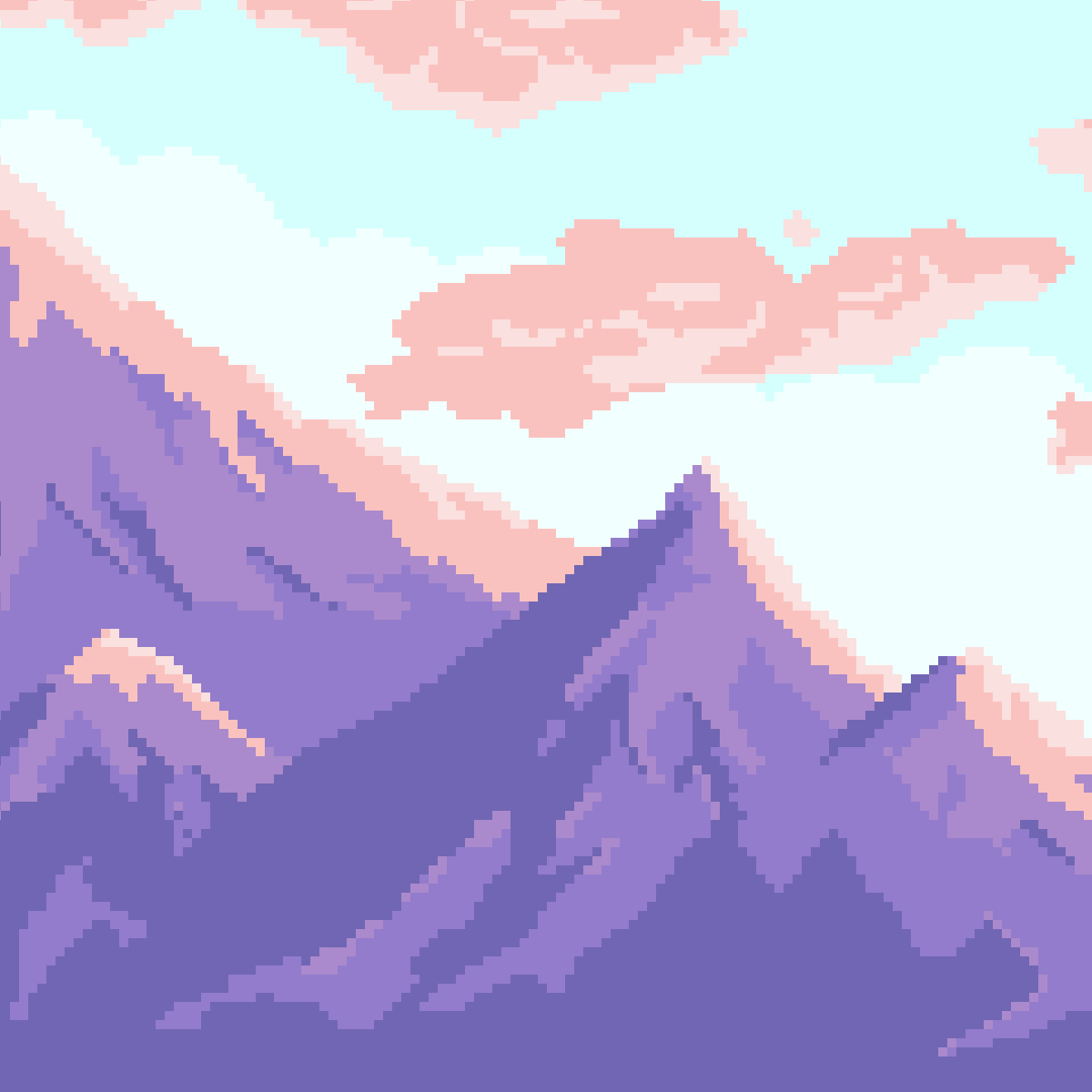 Pixel Mountains